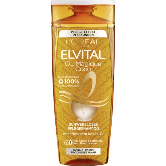 L’Oreal Elvital Öl Magique Coco Schwereloses Pflegeshampoo 300ML 1