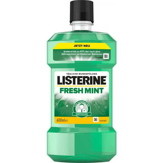 Listerine Fresh Mint Mundspülung 600ML 1