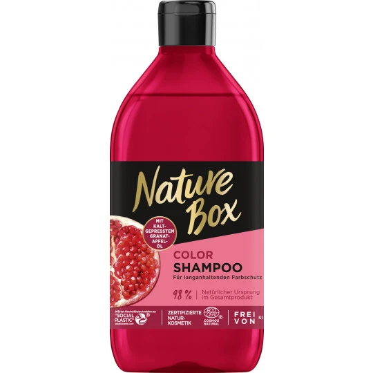 Nature Box Color Shampoo Granatapfelöl 385ML 1
